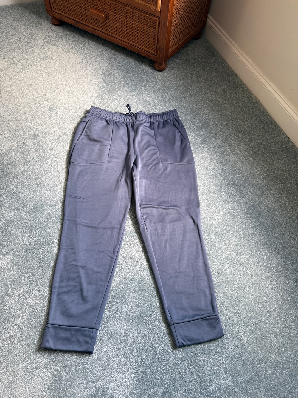 Eton Men's Slate Blue Drawstring Joggers